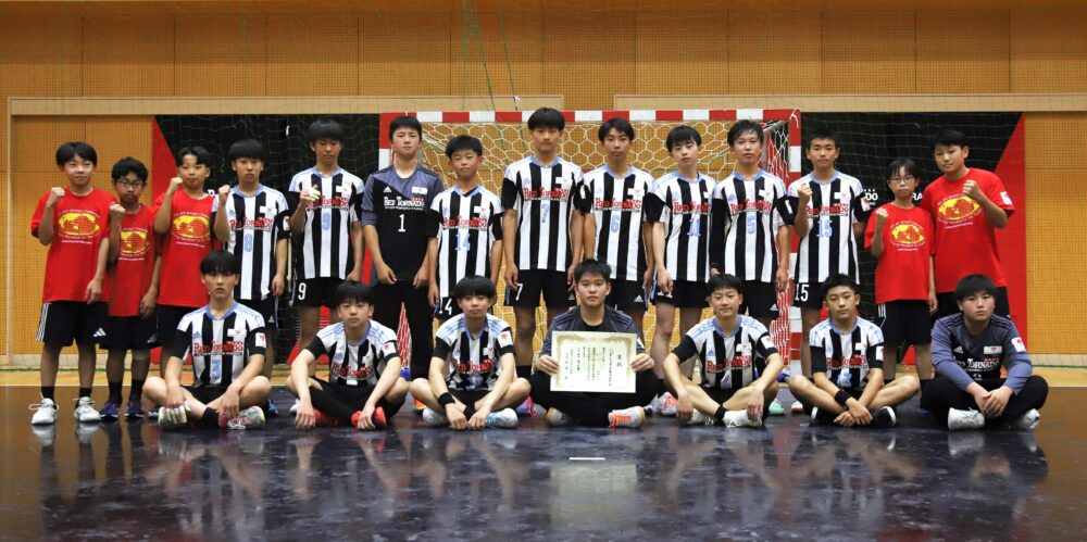 レットルユース男子がクラブカップ県予選優勝