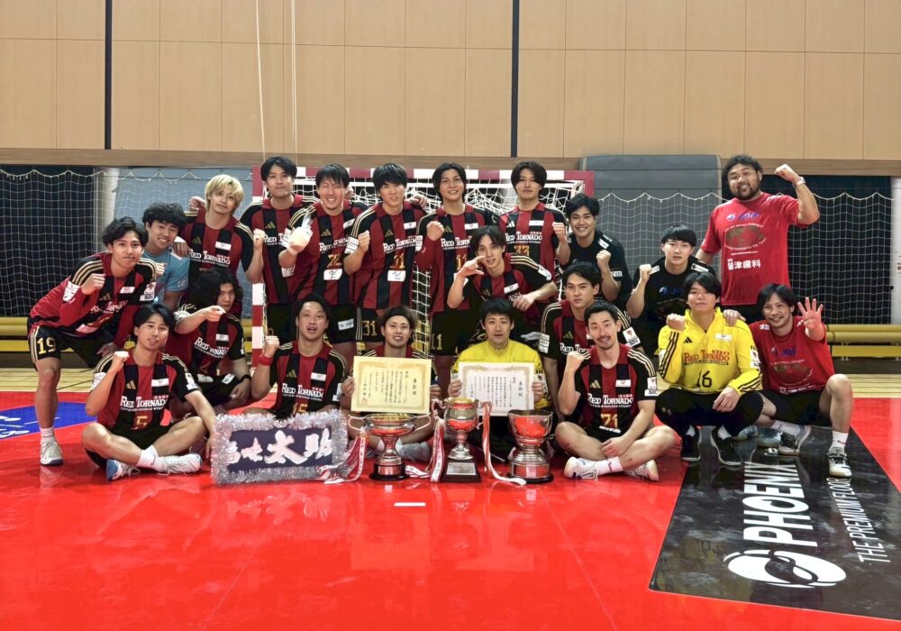 社会人選手権 レットルが初優勝　MVPは中田選手
