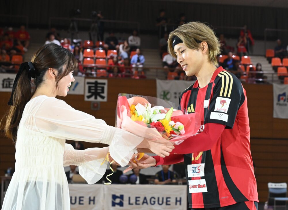 三重選手が通算600得点達成　ジークスター東京戦で